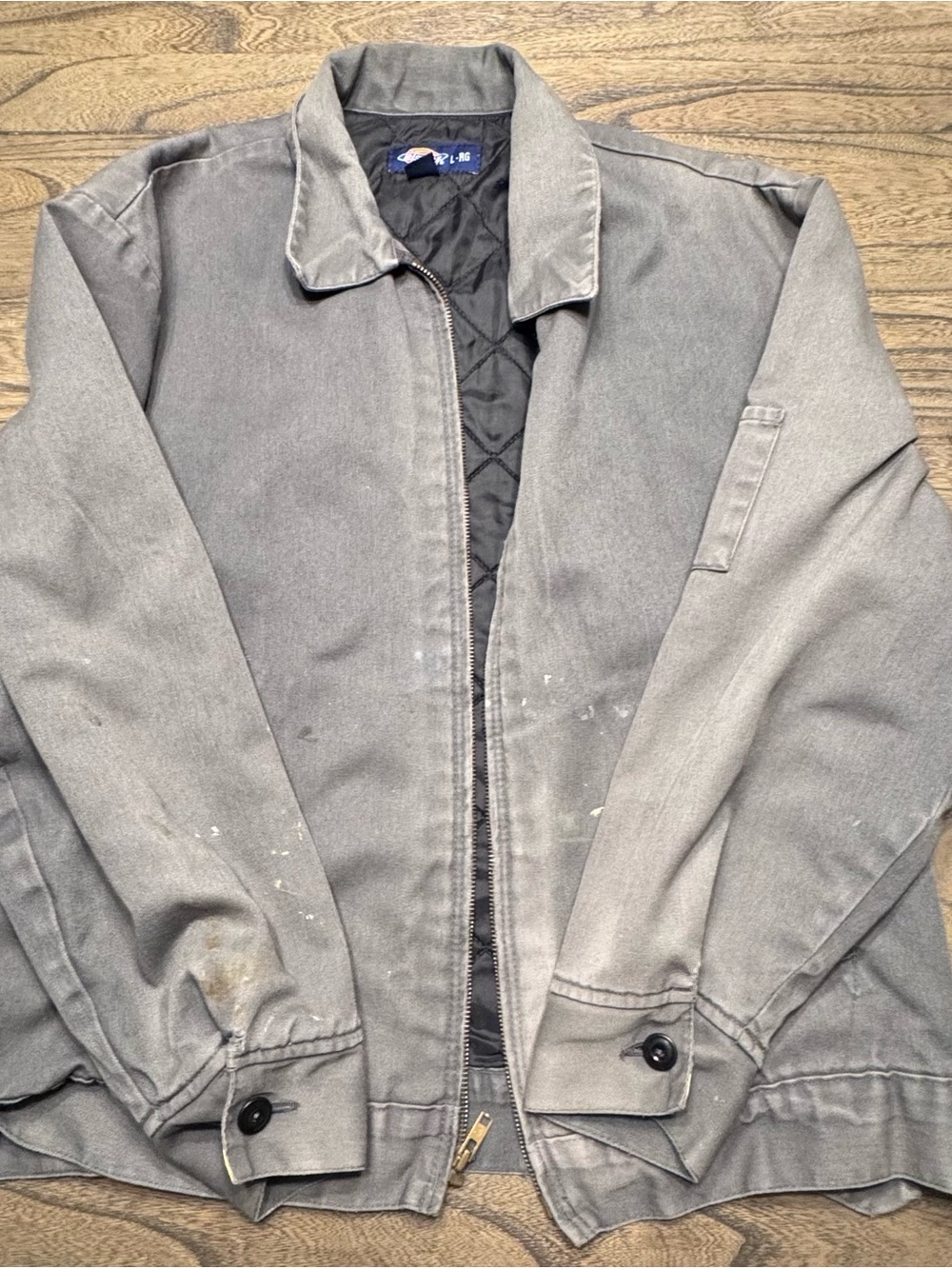Men's Gray Dickies Eisenhower Work Jacket
